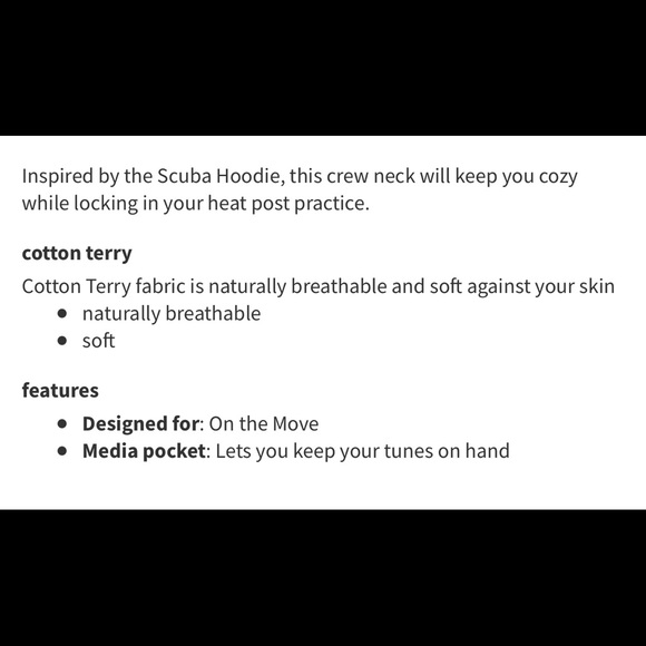 Lululemon Scuba Crew sweatshirt - Picture 5 of 15